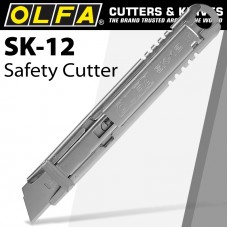 OLFA STAINLESS STEEL SAFETY KNIFE